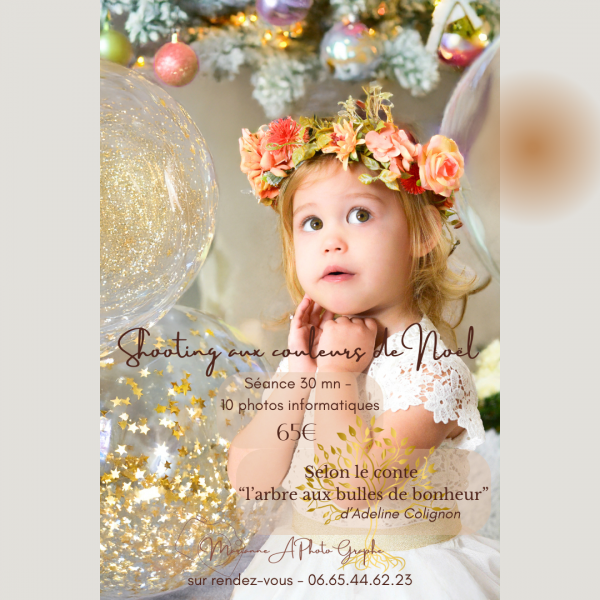 Shooting aux couleur de Noël